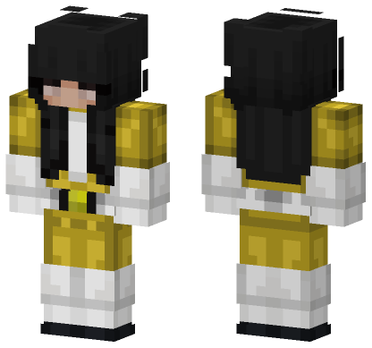 Yellow Ranger Skin Minecraft Bedrock skin