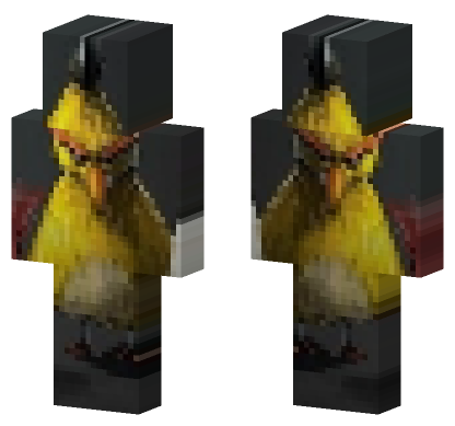 Yellow Skin Minecraft Bedrock skin