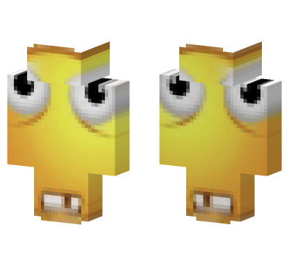 Yellow Smiley Face Minecraft Bedrock skin