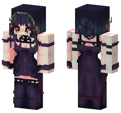 Yor Forger Minecraft Bedrock skin