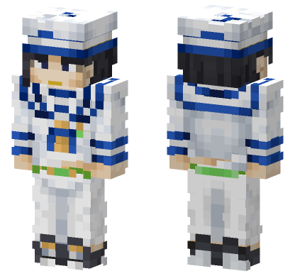 Yoshikage Kira Part 8 Minecraft Bedrock skin