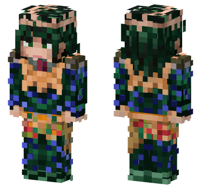 Yotsuyu Yagiyama Minecraft Bedrock skin