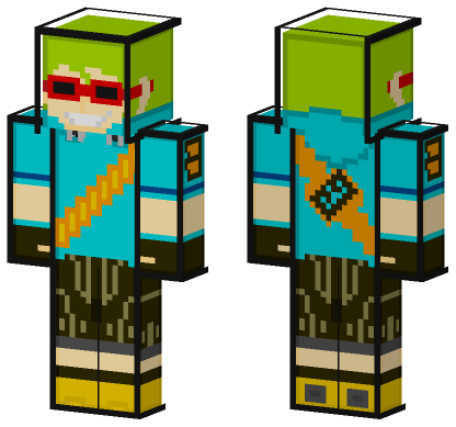 Yoyo JSRF HD Minecraft Bedrock skin