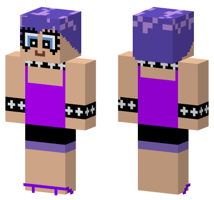 Yumi Yoshimura Swimsuit Minecraft Bedrock skin
