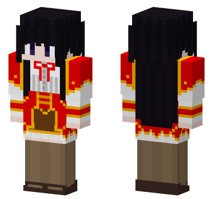 Yumiella Dolkness Skin Minecraft Bedrock skin