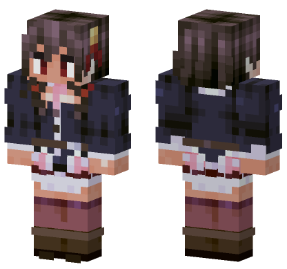 Yun Yun Minecraft Bedrock skin