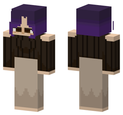 Yuna Ito OC Minecraft Bedrock skin