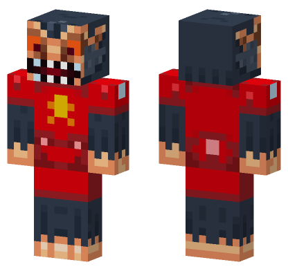Yuri The Demon Minecraft Bedrock skin
