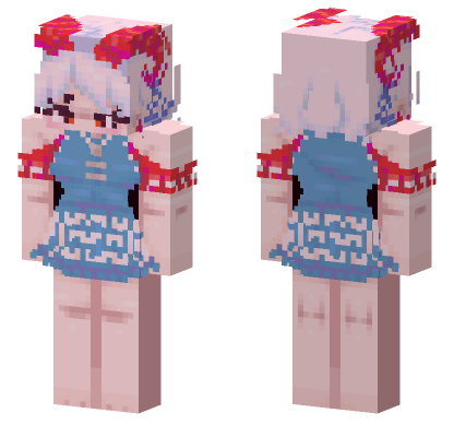 Yuuma Toutetsu Touhou Project Minecraft Bedrock skin