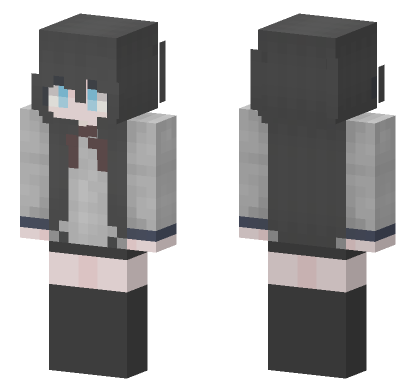 Yuzuha Minecraft Bedrock skin