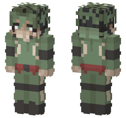 Zaku Skin Minecraft Bedrock skin