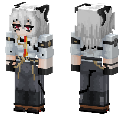 Zani Wuwa Minecraft Bedrock skin