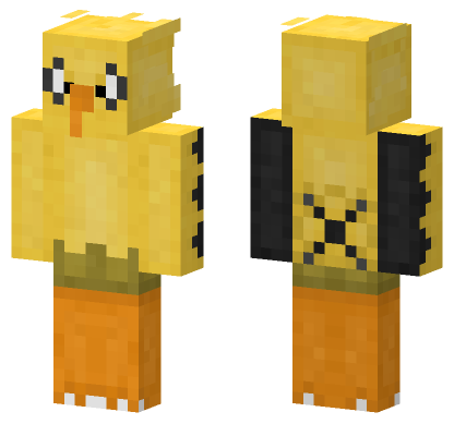 Zapdos Minecraft Bedrock skin