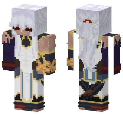 Zata Shackled Wings Aov Minecraft Bedrock skin