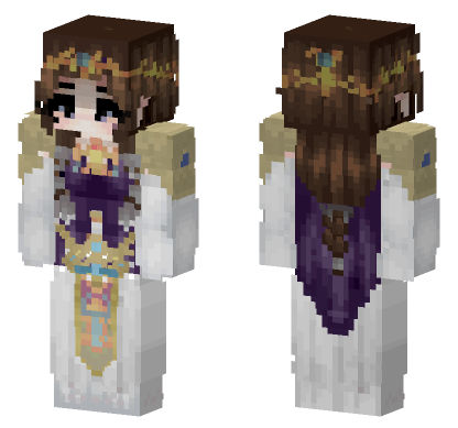 Zelda Twilight Princess Skin Minecraft Bedrock skin