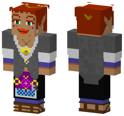 Zelda Twilight Princess Telma Minecraft Bedrock skin