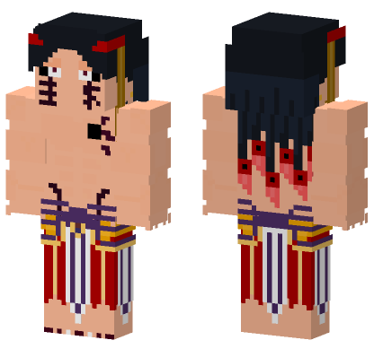 Zerofuku Record Of Ragnarok Minecraft Bedrock skin