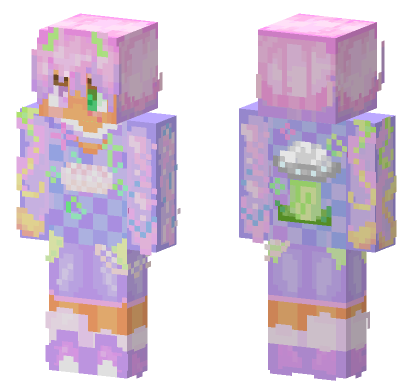 Zib Zab HD Minecraft Bedrock skin
