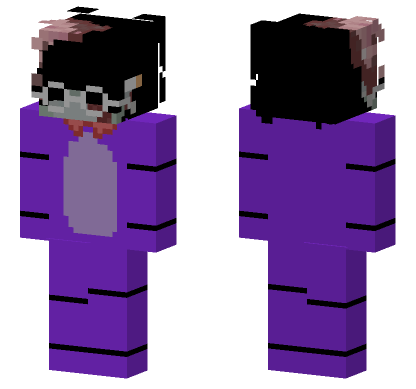 Zombie Bonnie Boy Minecraft Bedrock skin