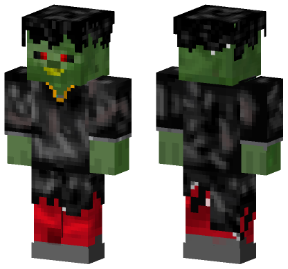Zombie Named Zhora Minecraft Bedrock skin