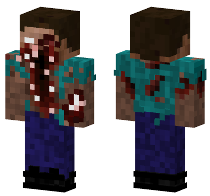 Zombie Skin Minecraft Bedrock skin