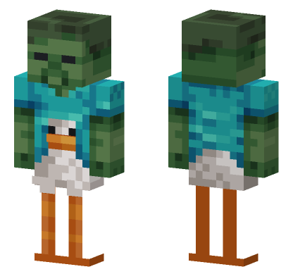 Zombie Skin Minecraft Bedrock skin