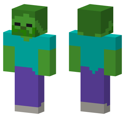 Zombie Skin Minecraft Bedrock skin