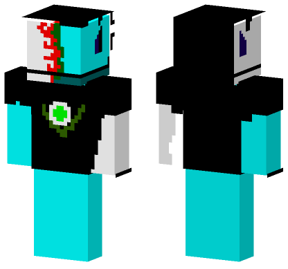 Zombified Infected Witch Minecraft Bedrock skin