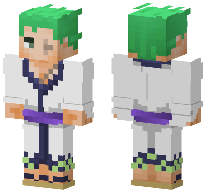 Zoro 1 Minecraft Bedrock skin