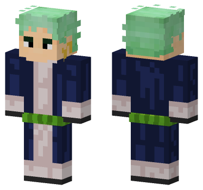 Zoro Minecraft Bedrock skin