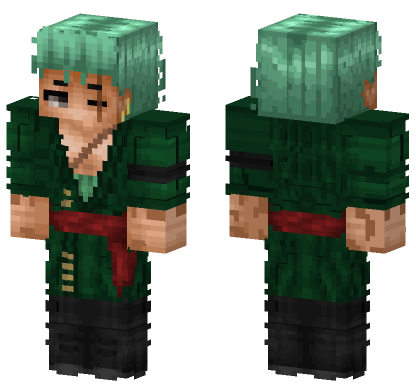 Zoro New World Minecraft Bedrock skin