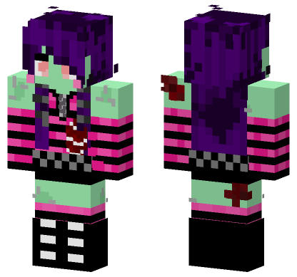 Zumbie Cutiez 0 Minecraft Bedrock skin