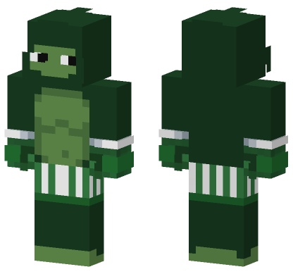 Zykermc Turtle Skin Minecraft Bedrock skin